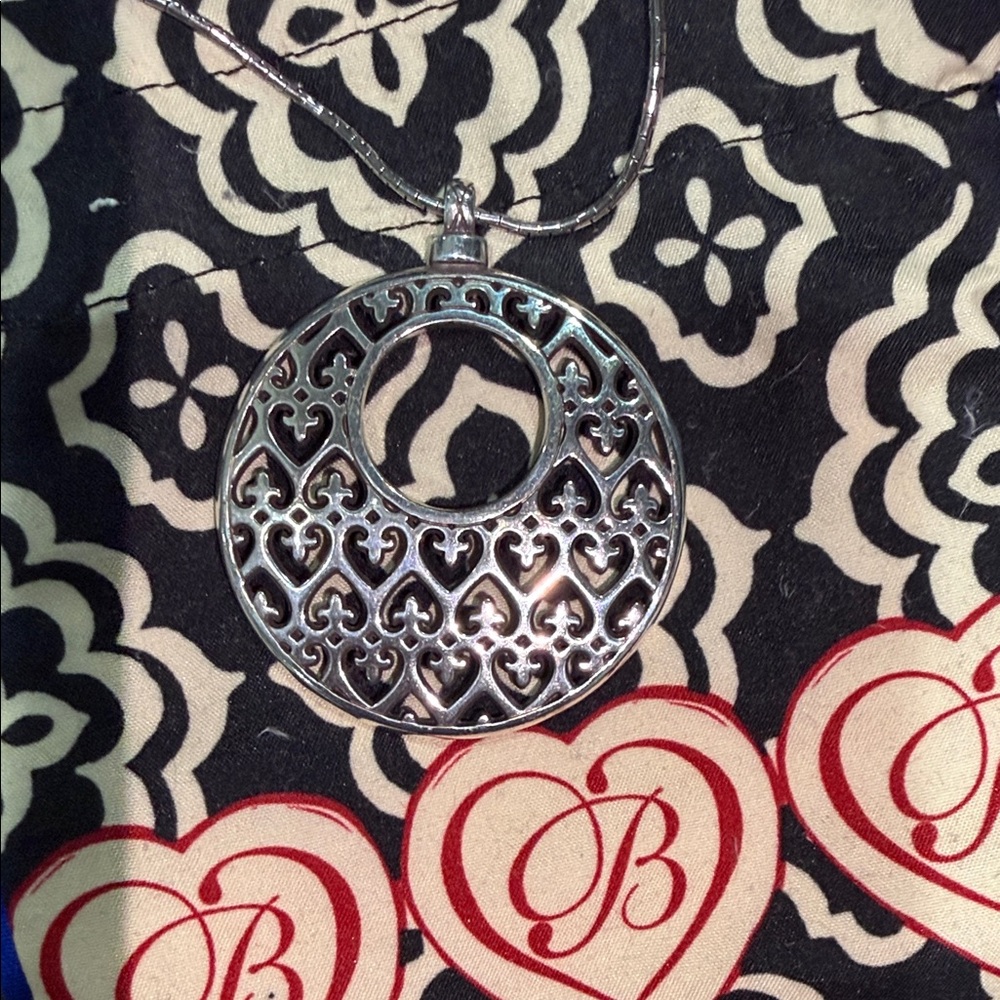 Brighton Silver adjustable Necklace